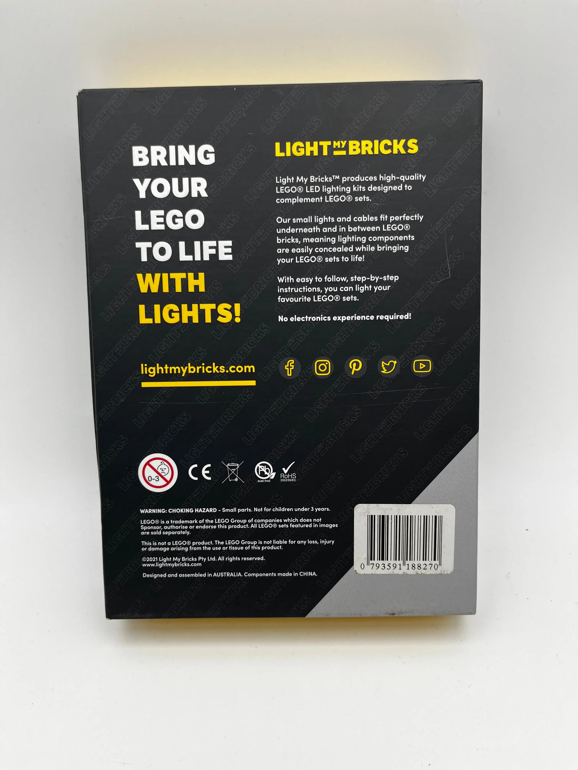 Light My Bricks: Lighting kit for downtown diner #10260 Light kit FRENLY BRICKS - Open 7 Days