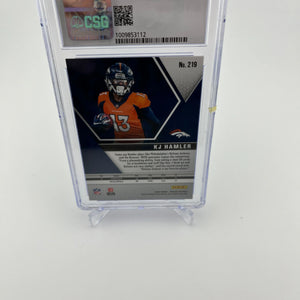 NFL Player Card Lot #7 Autographed/Graded/Numbered FRENLY BRICKS - Open 7 Days