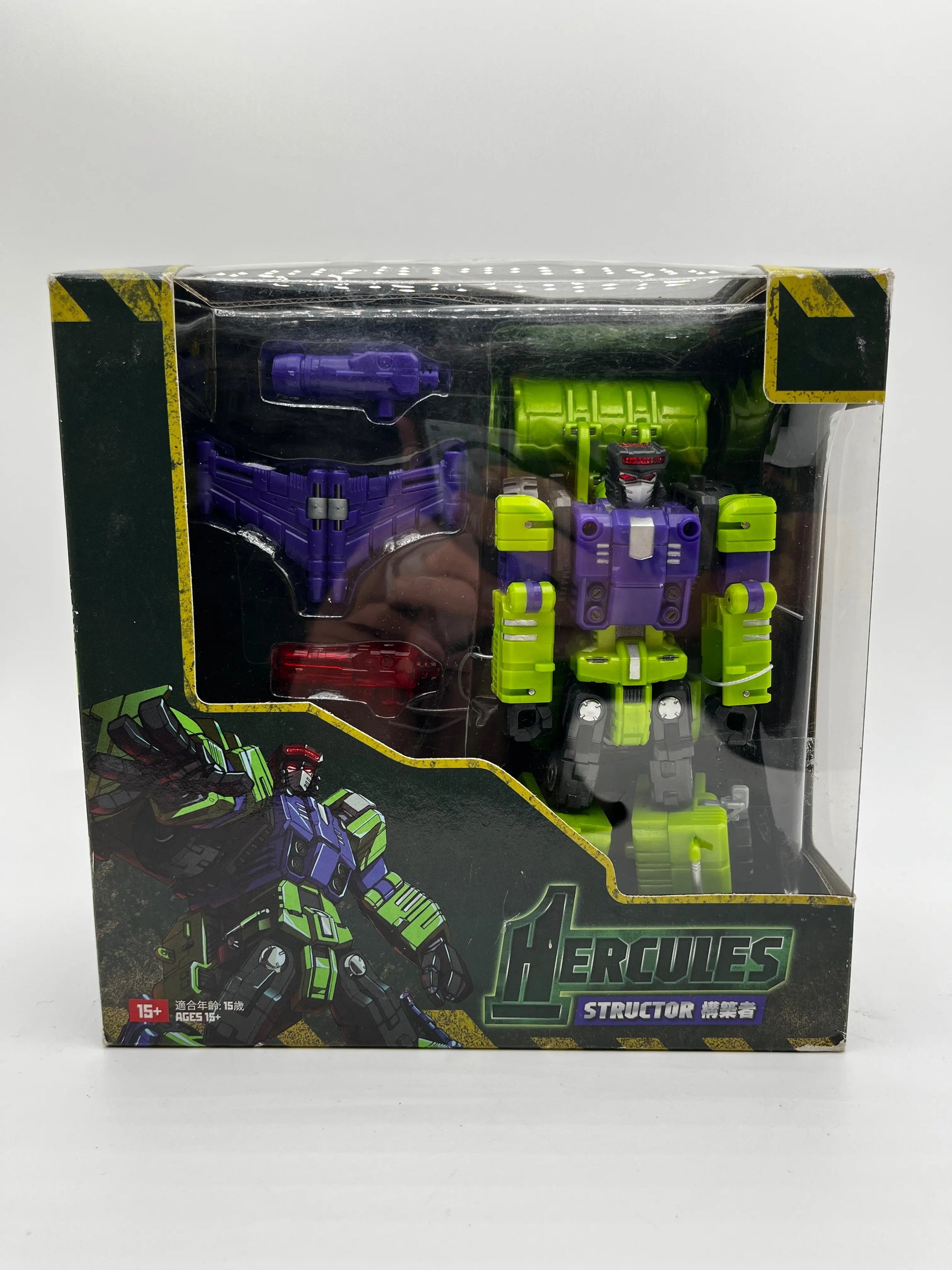 Transformer TFC Toy Hercules Combiner Member STRUCTOR Devastator War FRENLY BRICKS - Open 7 Days