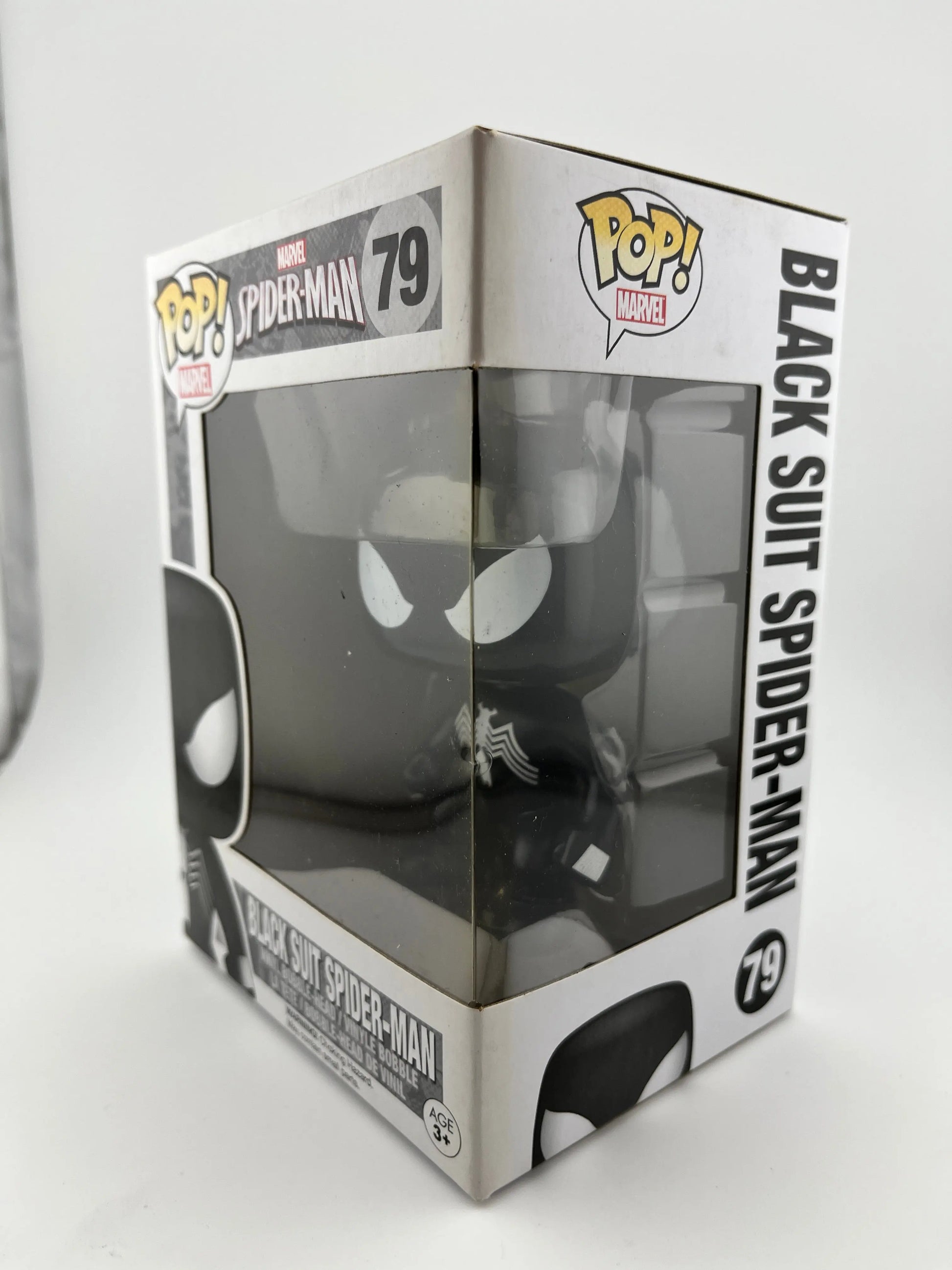 Funko POP! Marvel Spider-Man Black Suit Spider-Man #79 - Vinyl Collectable FRENLY BRICKS - Open 7 Days