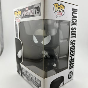 Funko POP! Marvel Spider-Man Black Suit Spider-Man #79 - Vinyl Collectable FRENLY BRICKS - Open 7 Days