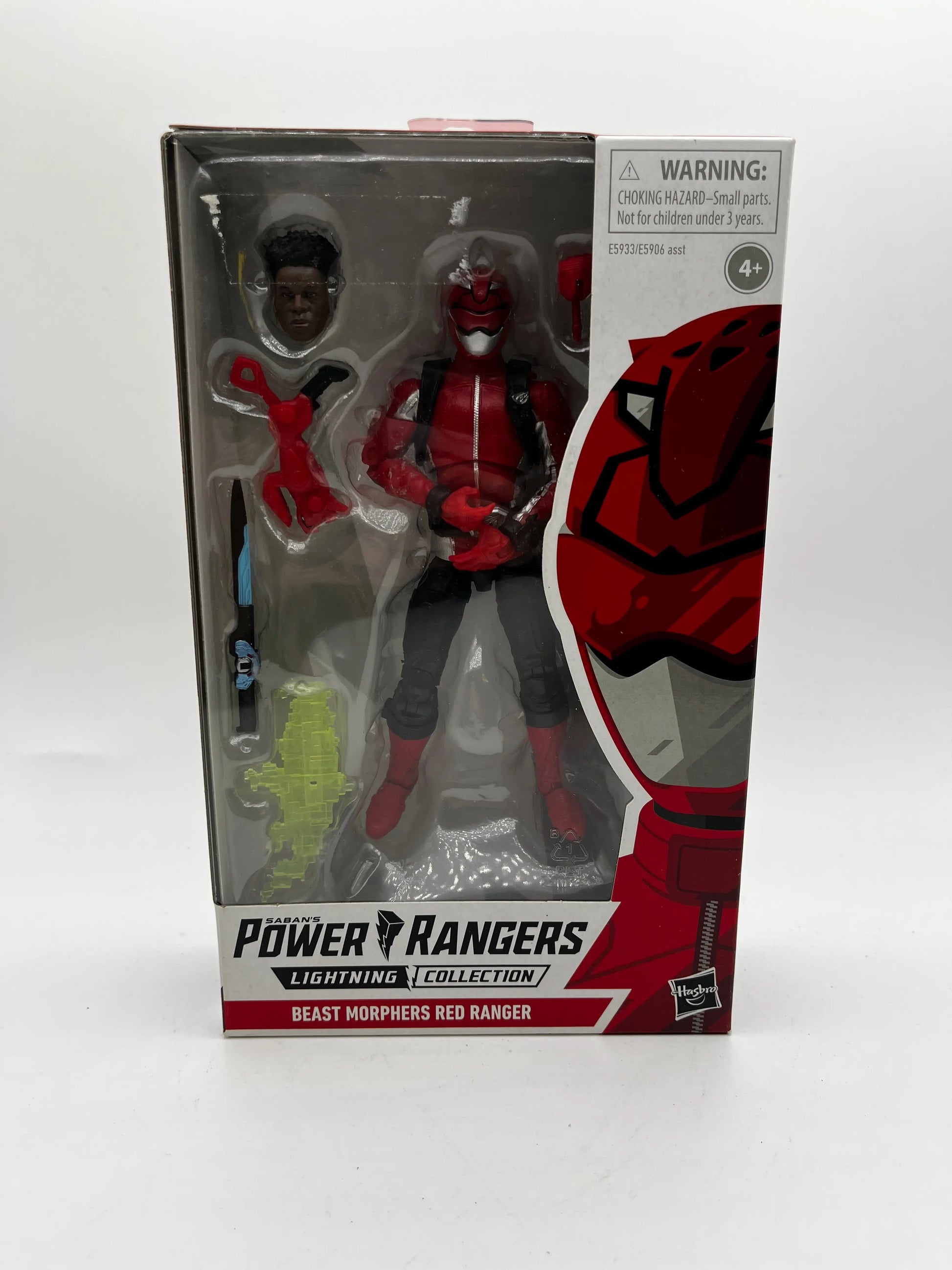 Hasbro Power Rangers Lightning Collection 6" Red Ranger Action Figure FRENLY BRICKS - Open 7 Days