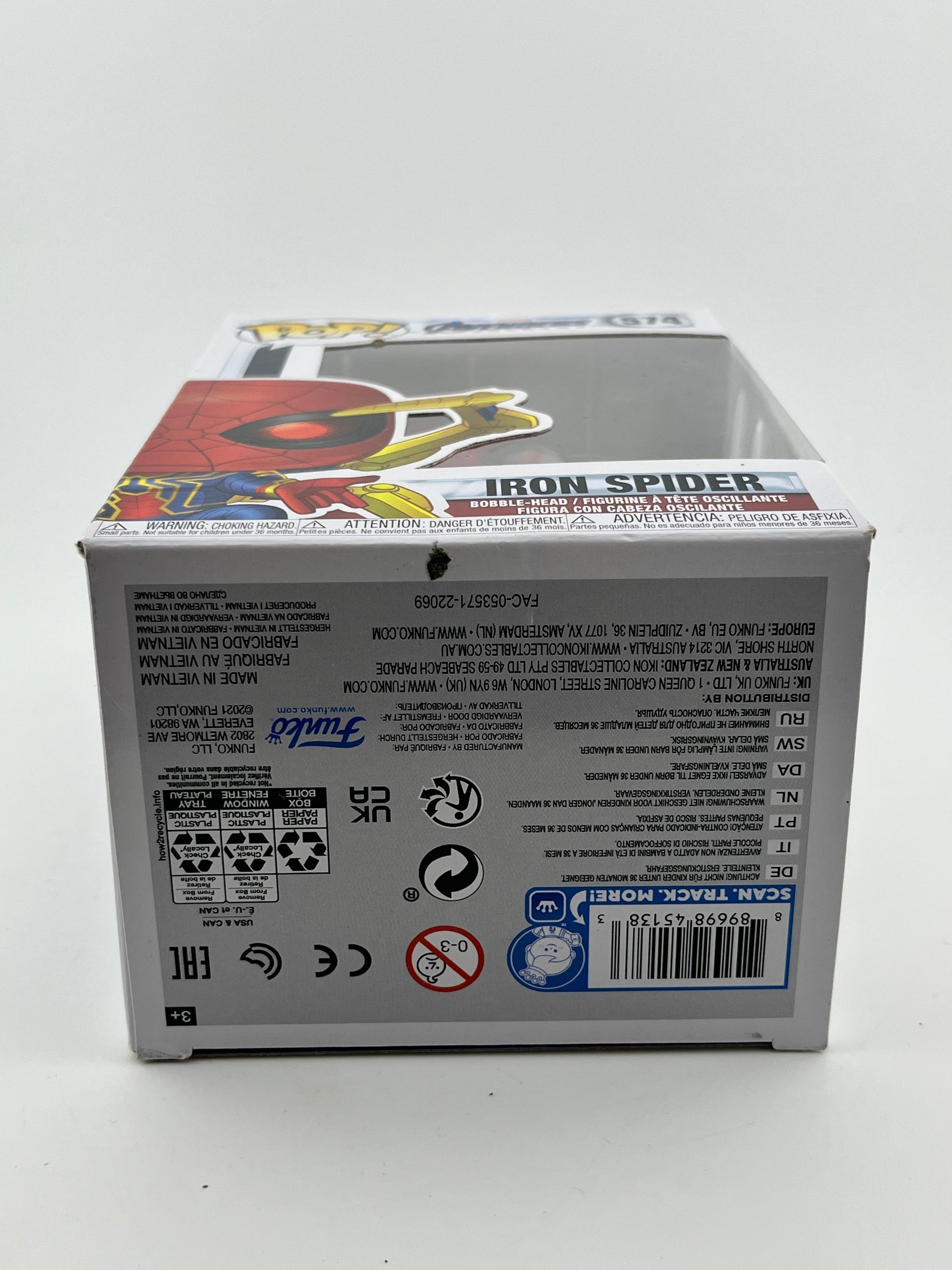 Funko POP! Marvel Avengers Endgame - Iron Spider #574 - Vinyl Collectable FRENLY BRICKS - Open 7 Days