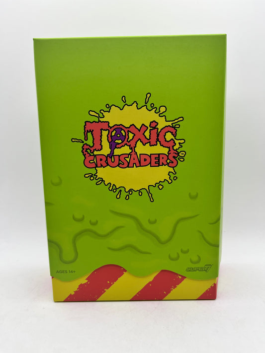 Super7 - Toxic Crusader Deluxe Toxie 6 inch Action Figure - Green - Sealed FRENLY BRICKS - Open 7 Days