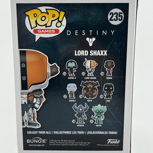 Funko POP! Games Destiny - Lord Shaxx #235 - Vinyl Collectable FRENLY BRICKS - Open 7 Days