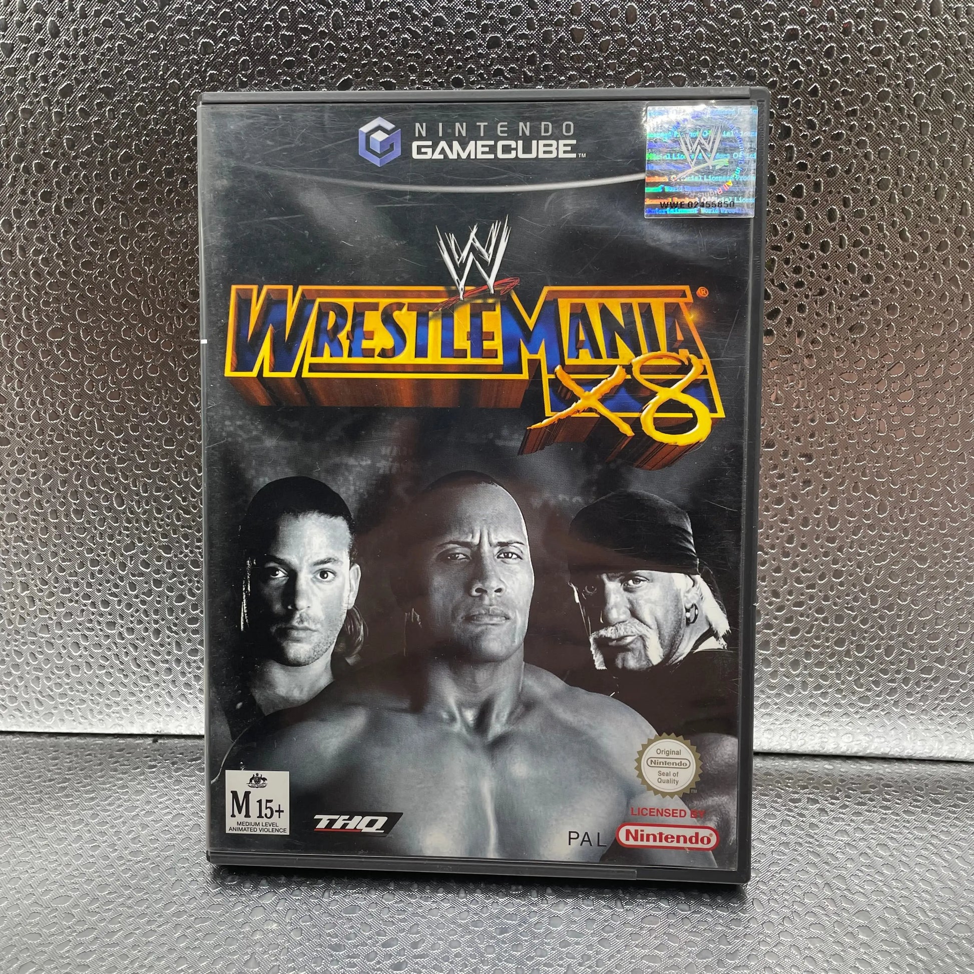 Wrestlemania X8 Nintendo GameCube Game CIB With Manual Tested PAL FRENLY BRICKS - Open 7 Days