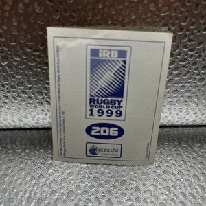 Australia Wallabies Rugby World Cup 1999 #206 FRENLY BRICKS - Open 7 Days