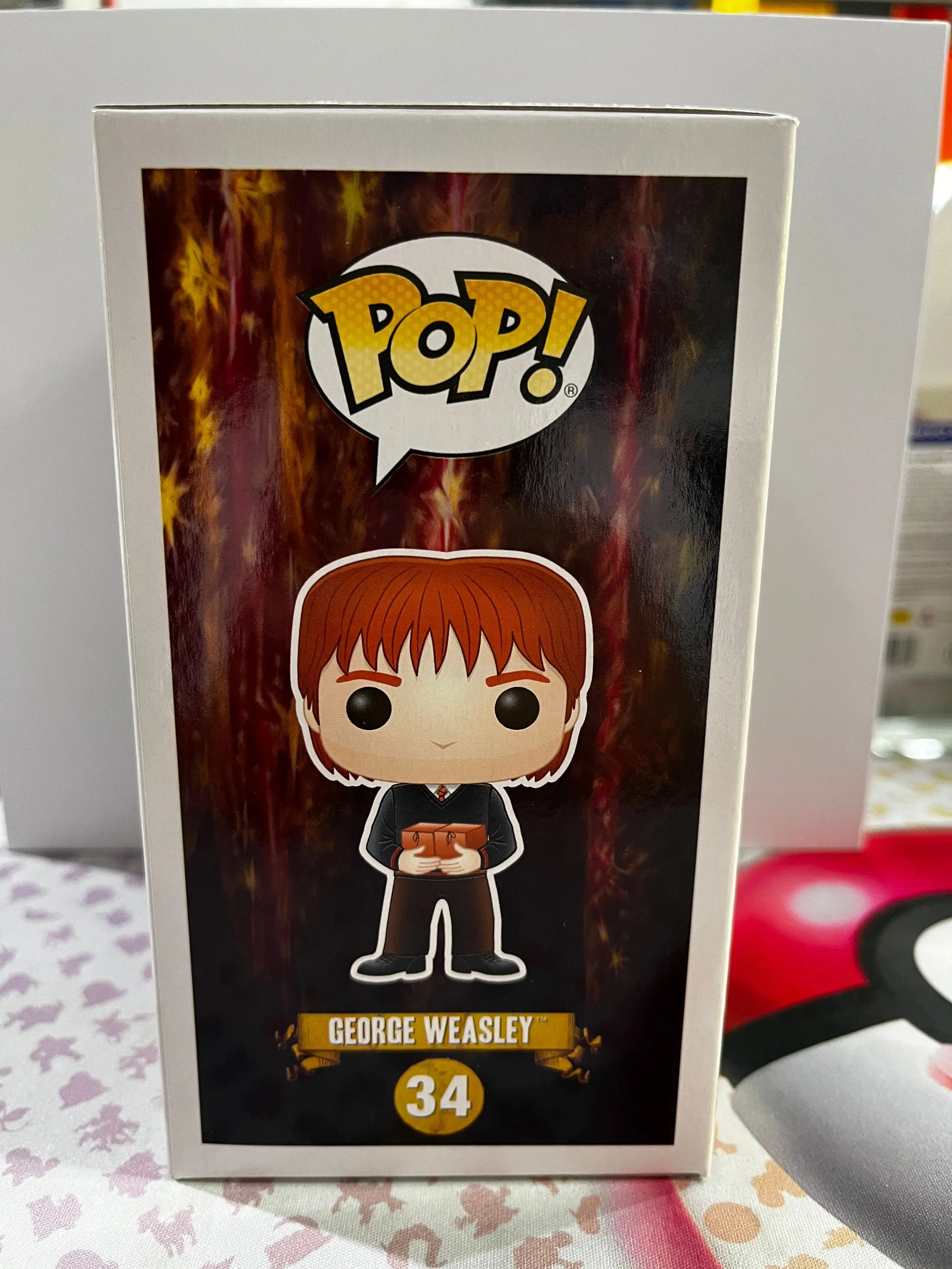 Funko Pop Vinyl Harry Potter George Weasley #34 FRENLY BRICKS - Open 7 Days