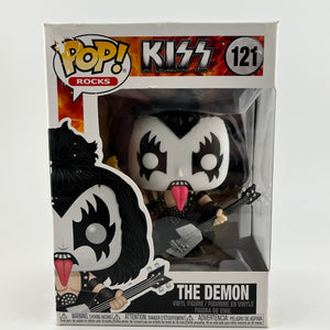 Funko POP! Rocks Kiss - The Demon #121 - Vinyl Collectable FRENLY BRICKS - Open 7 Days