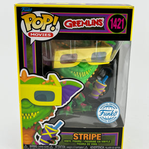Funko POP! Movies Gremlins - Stripe #1421 - Special Blacklight Edition FRENLY BRICKS - Open 7 Days