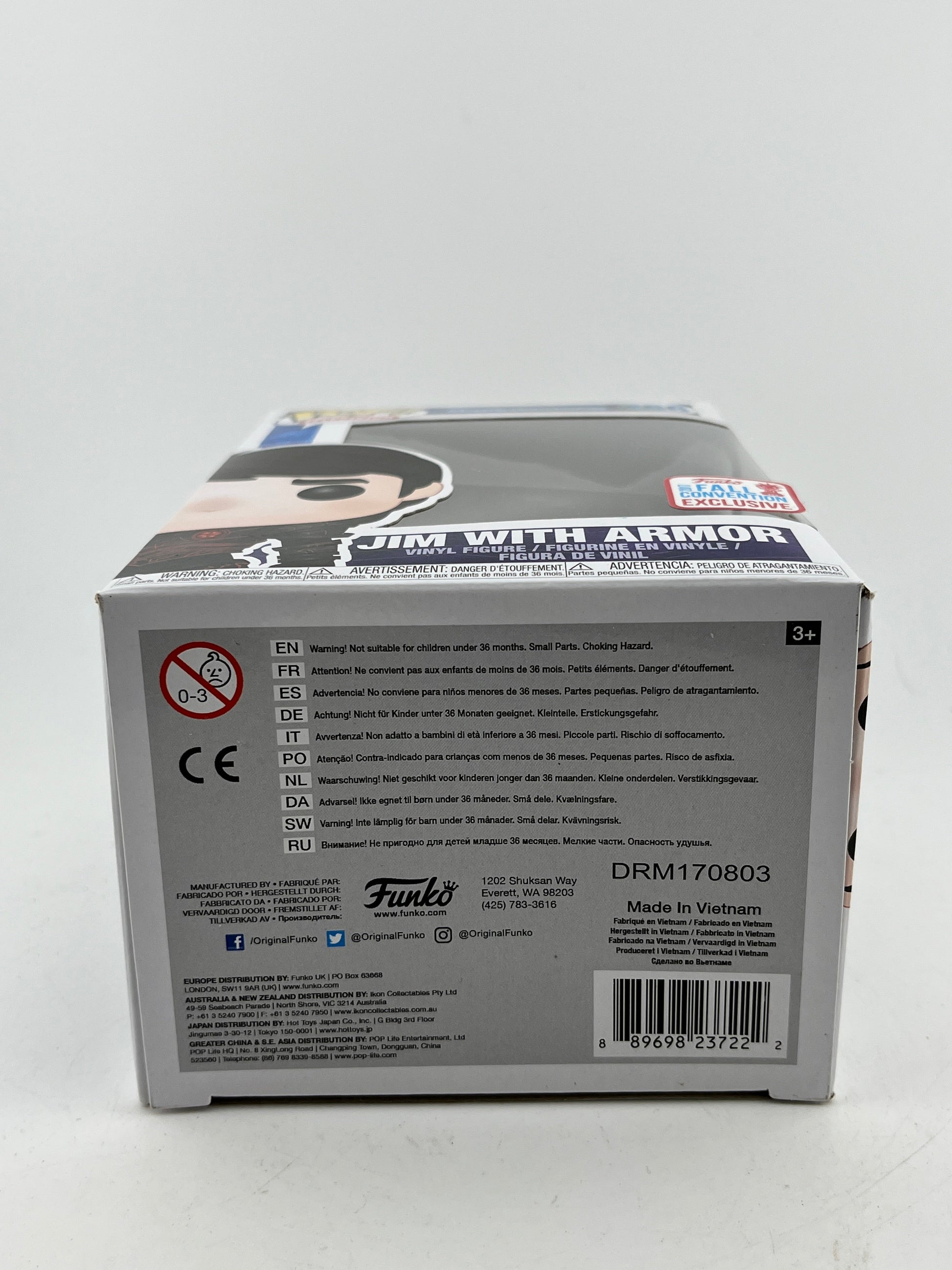 Funko POP! Television Troll Hunters - Jim With Armor #466 - 2017 Fall Convention Exclusive FRENLY BRICKS - Open 7 Days