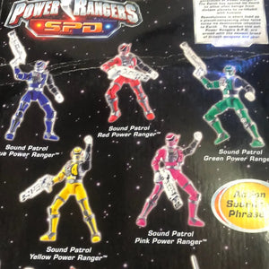 Power Rangers SPD Sound Patrol Omega White Ranger  5