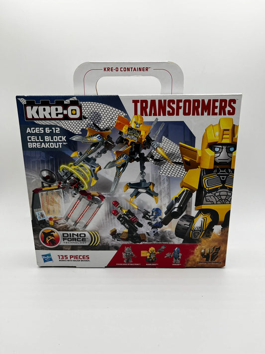 Hasbro Transformers KRE-O Cell Block Breakout Set Dino Force FRENLY BRICKS - Open 7 Days