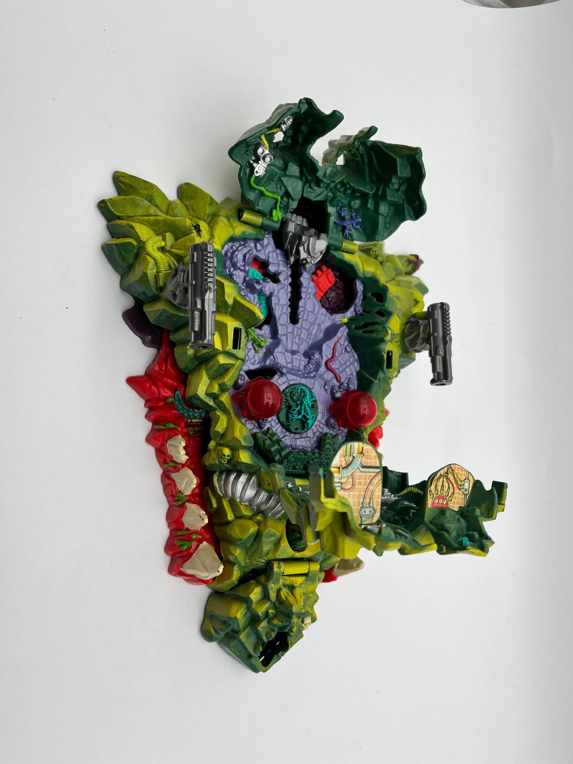 Mighty Max Dragon Island playset Bluebird 1993 - Loose FRENLY BRICKS - Open 7 Days