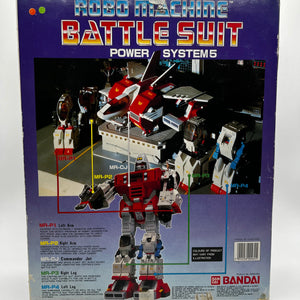 Vintage 1984 Bandai Gobots Robo Machine Battle Suit Power System 5 FRENLY BRICKS - Open 7 Days
