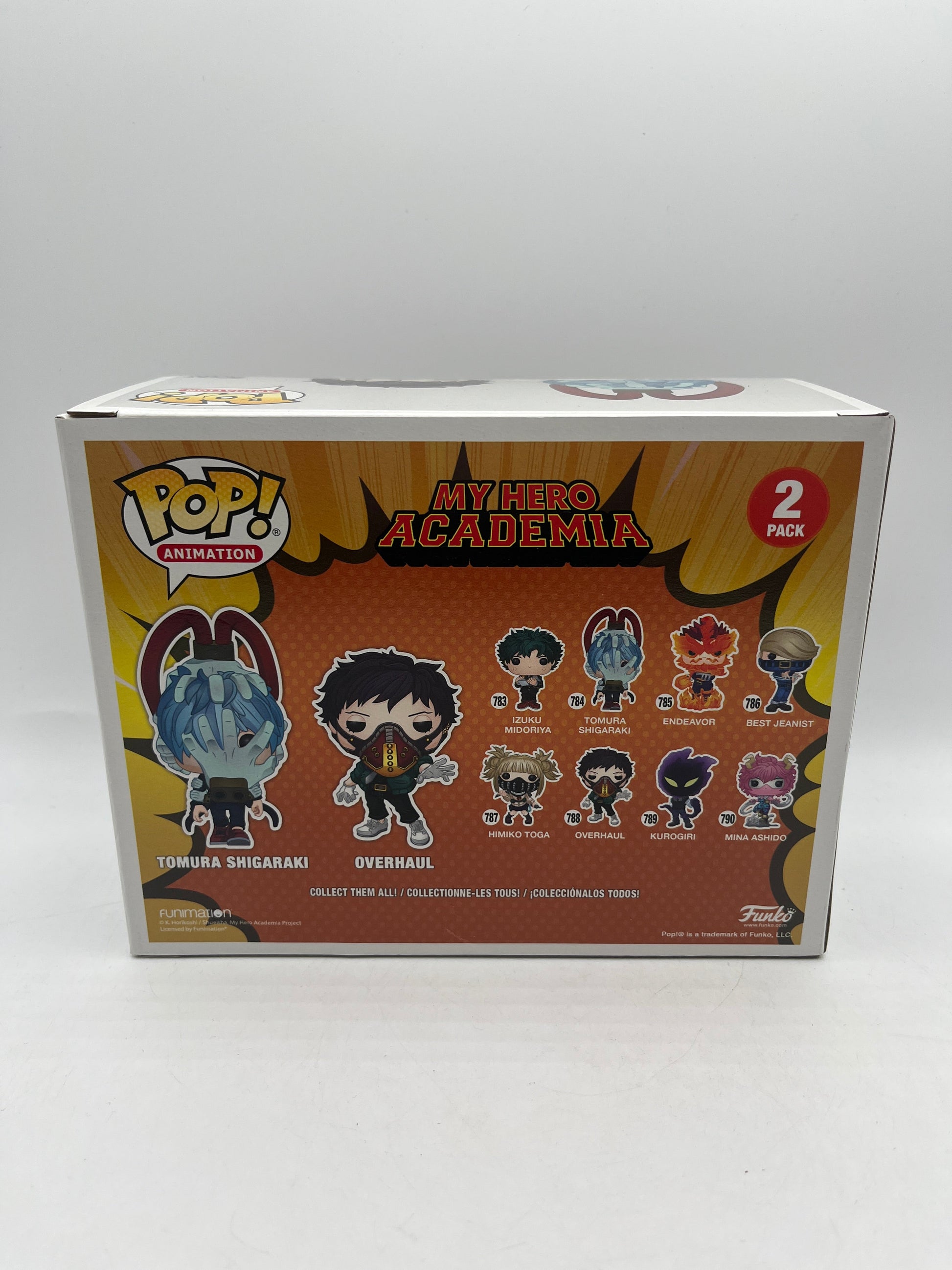 Funko: My Hero Academia Tomura Shigaraki & Overhaul Funimation 2021 Exclusive FRENLY BRICKS - Open 7 Days