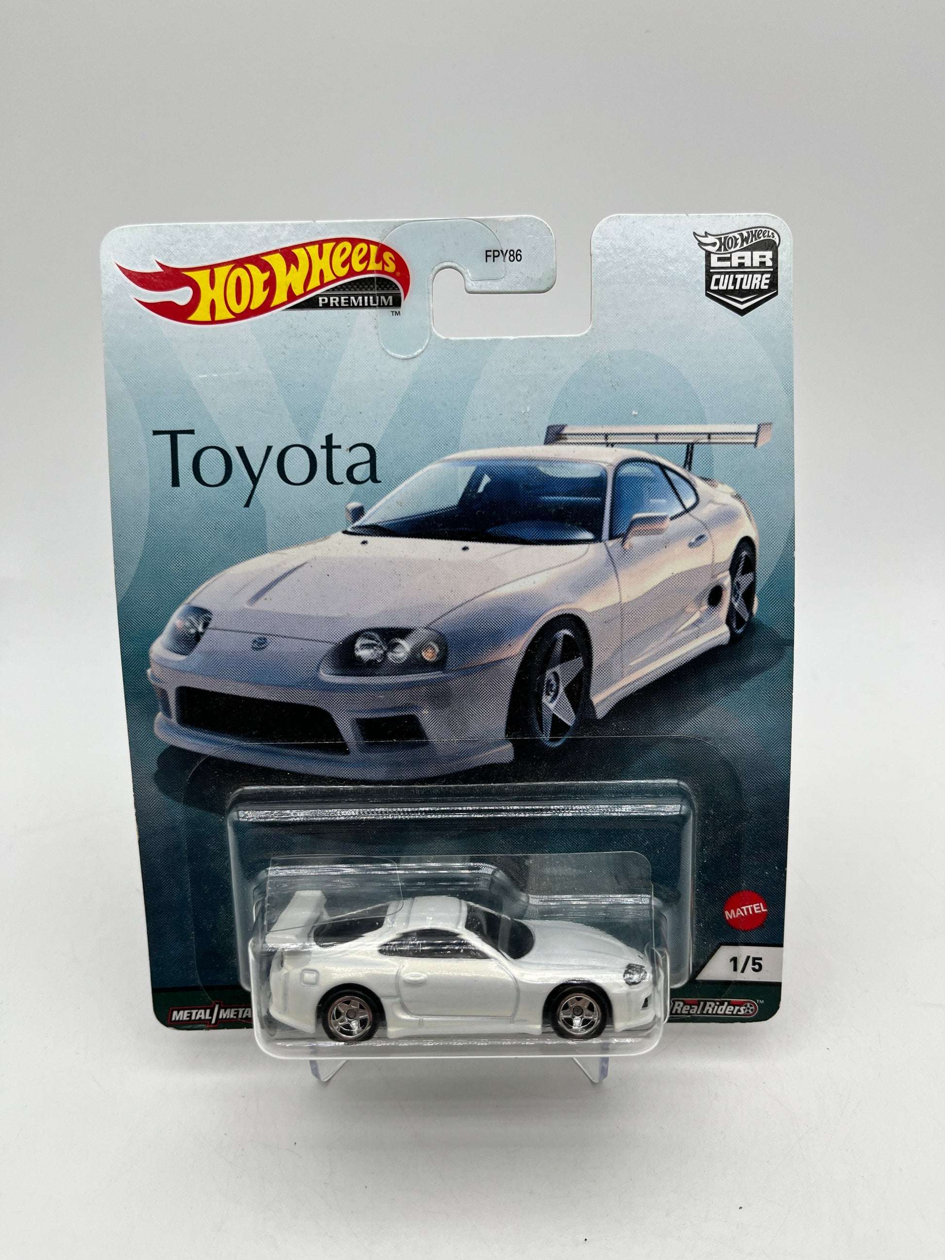 Hot Wheels Premium Car Culture Toyota Supra 1/5 Mattel - Sealed FRENLY BRICKS - Open 7 Days