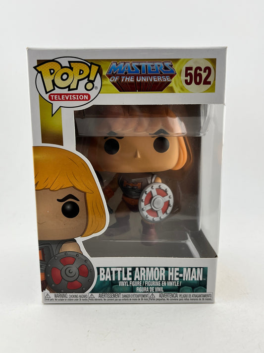 Funko POP! Television Masters Of The Universe - Battle Armour He-Man #562 FRENLY BRICKS - Open 7 Days