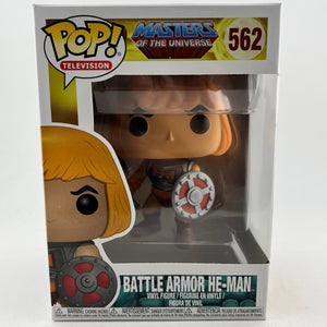 Funko POP! Television Masters Of The Universe - Battle Armour He-Man #562 FRENLY BRICKS - Open 7 Days