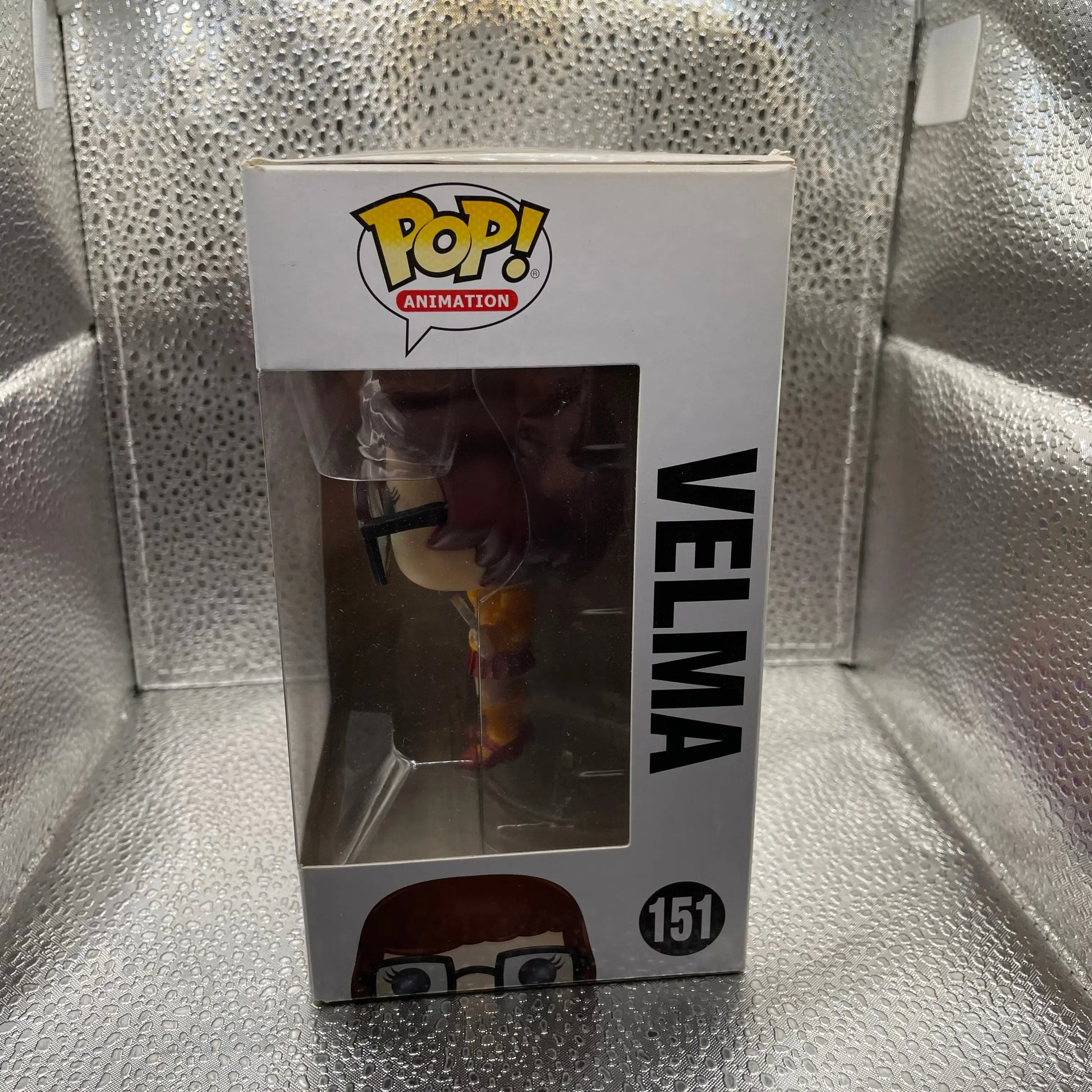 Funko POP! Animation Scooby-Doo Velma Dinkley #151 Vinyl Figure Flawed Box CHECK FRENLY BRICKS - Open 7 Days