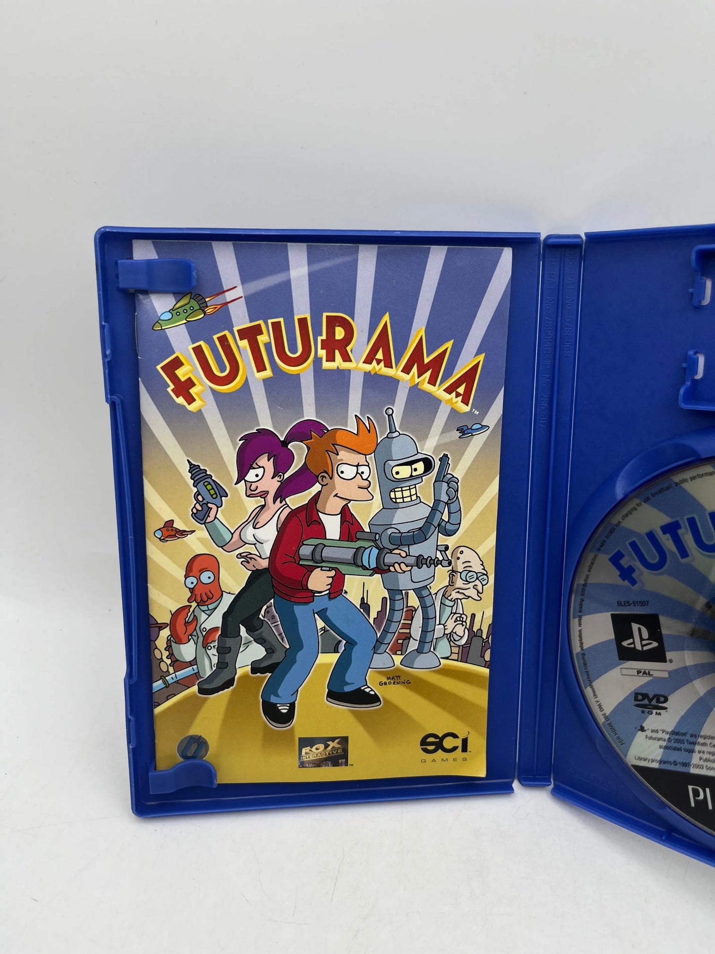 PlayStation 2 PS2 Futurama (PAL) 2003 FRENLY BRICKS - Open 7 Days