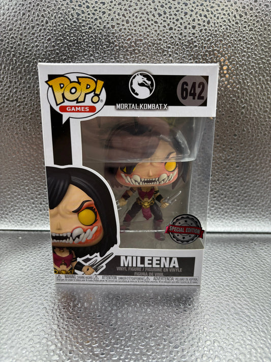 Funko Pop #642 Games Mortal Kombat X Mileena FRENLY BRICKS - Open 7 Days