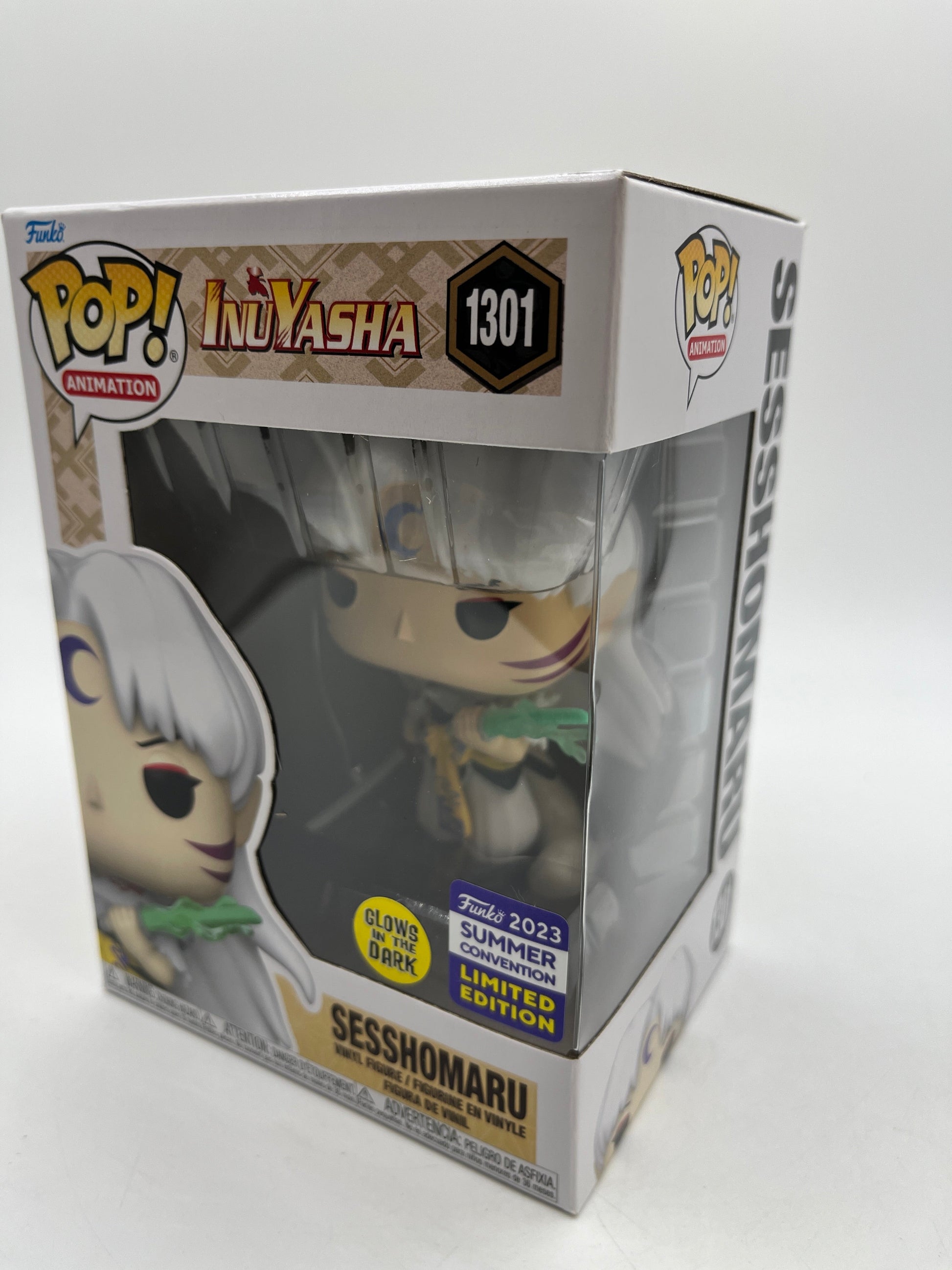 Funko POP! Animation InuYasha - Sesshomaru #1301 - Limited Edition Summer Convention FRENLY BRICKS - Open 7 Days