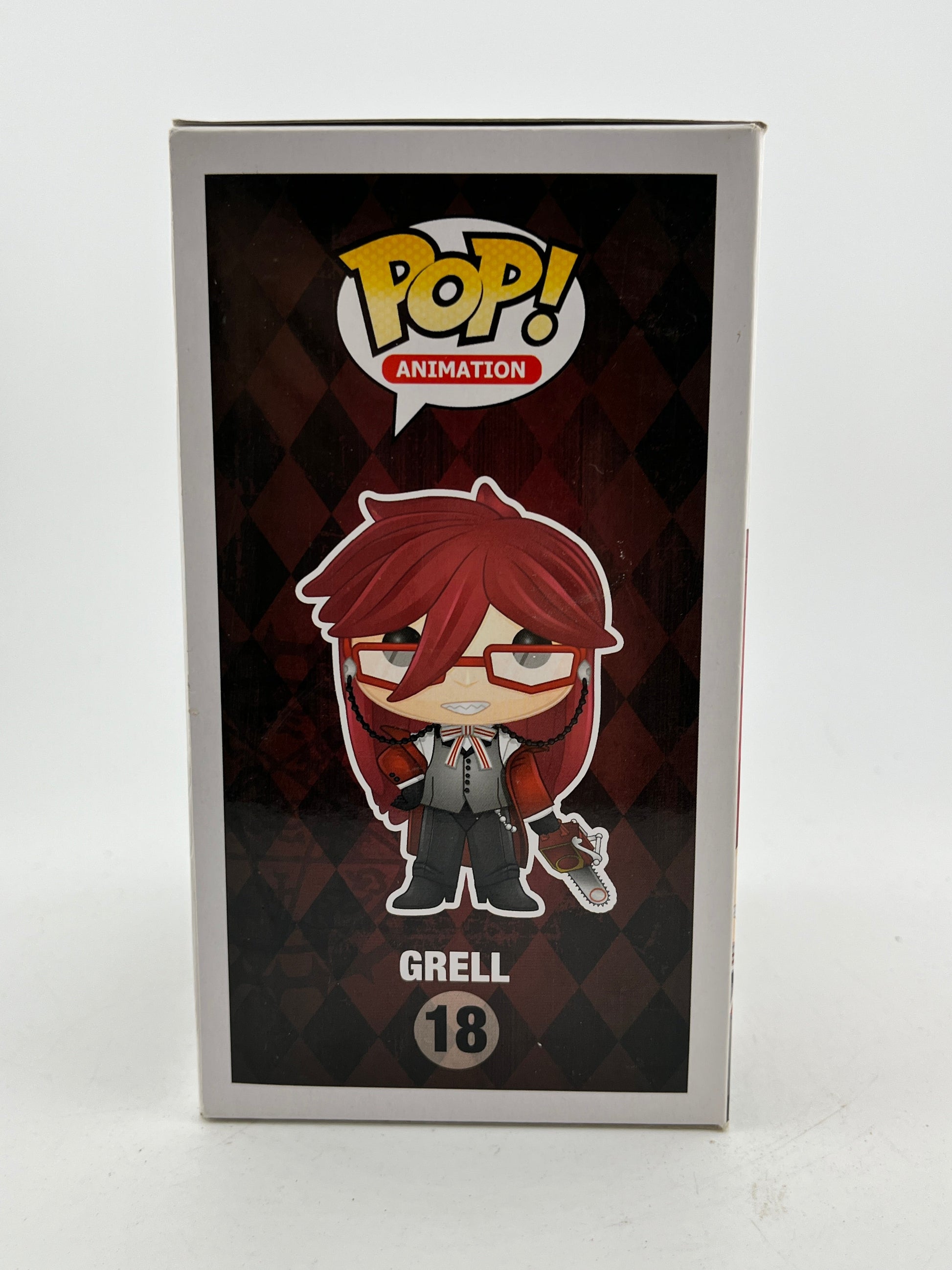 Funko POP! Animation Black Butler - Grell #18 - Vinyl Collectable FRENLY BRICKS - Open 7 Days