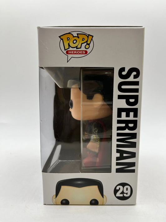 Funko POP! Heroes DC Man Of Steel Superman #29 - Vinyl Collectable FRENLY BRICKS - Open 7 Days