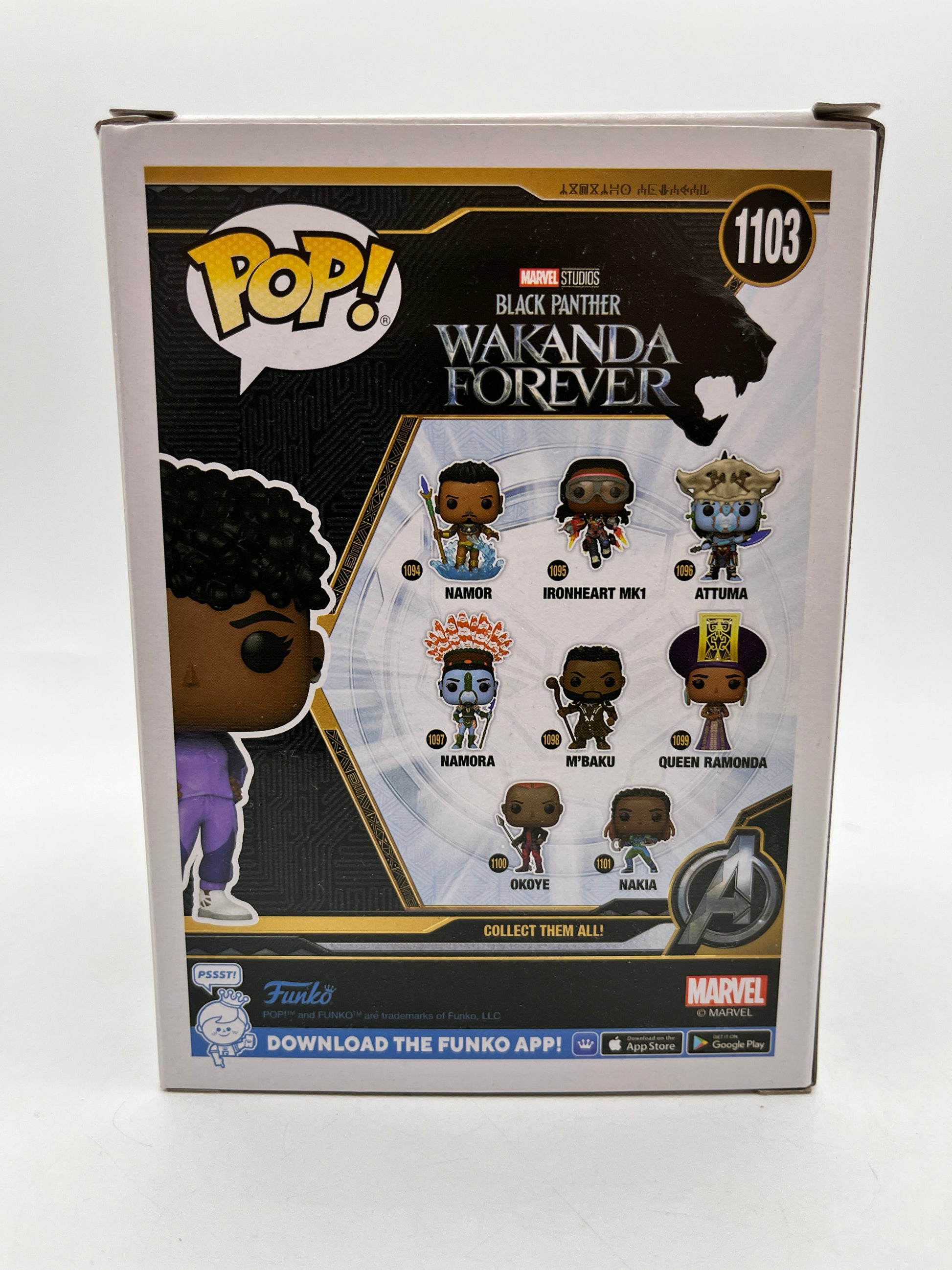 Funko POP! Marvel Wakanda Forever Shuri #1103 - Vinyl Collectable FRENLY BRICKS - Open 7 Days