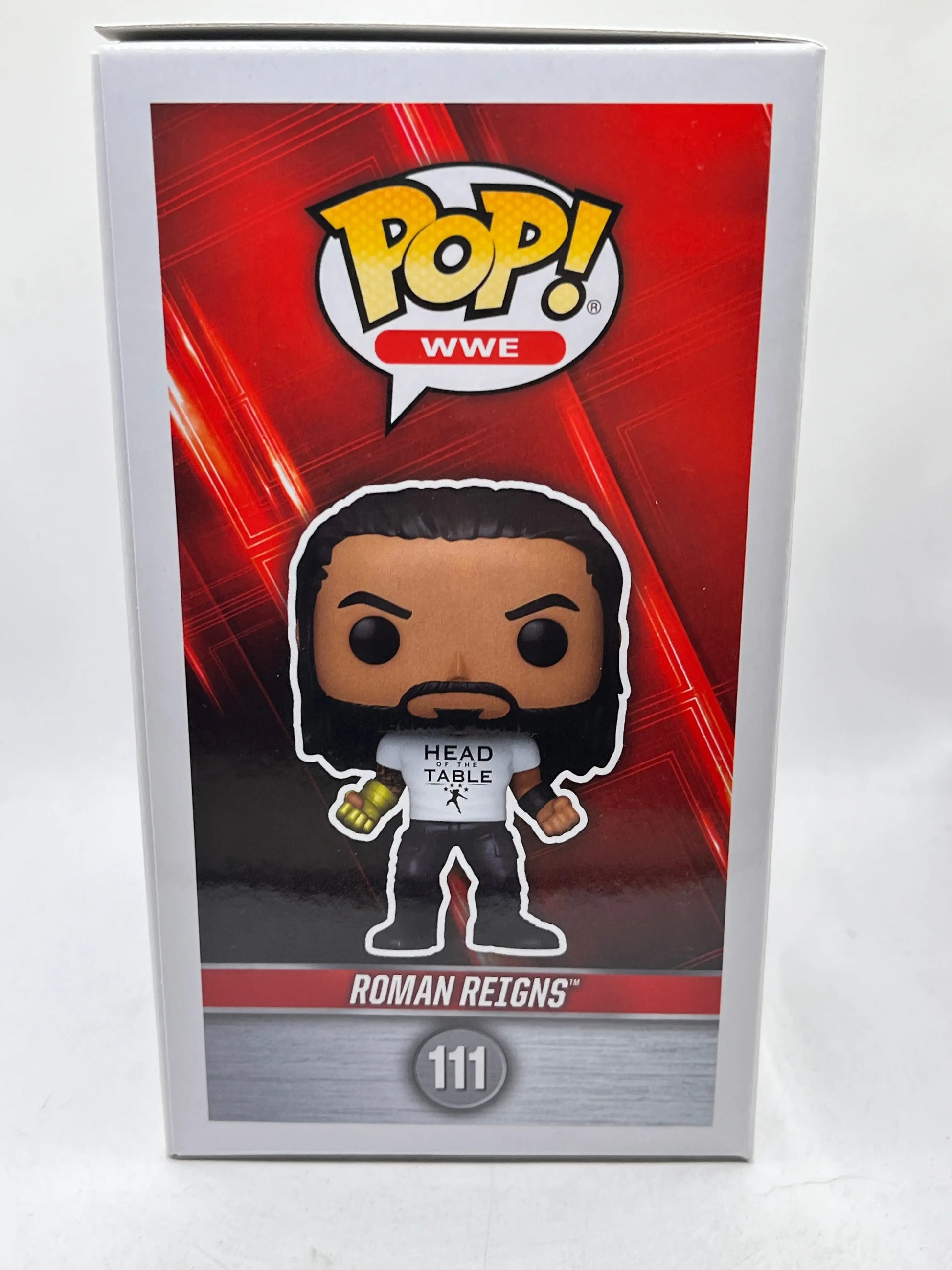 Funko Pop! WWE #111 Roman Reigns - Exclusive Head of the Table FRENLY BRICKS - Open 7 Days image 4