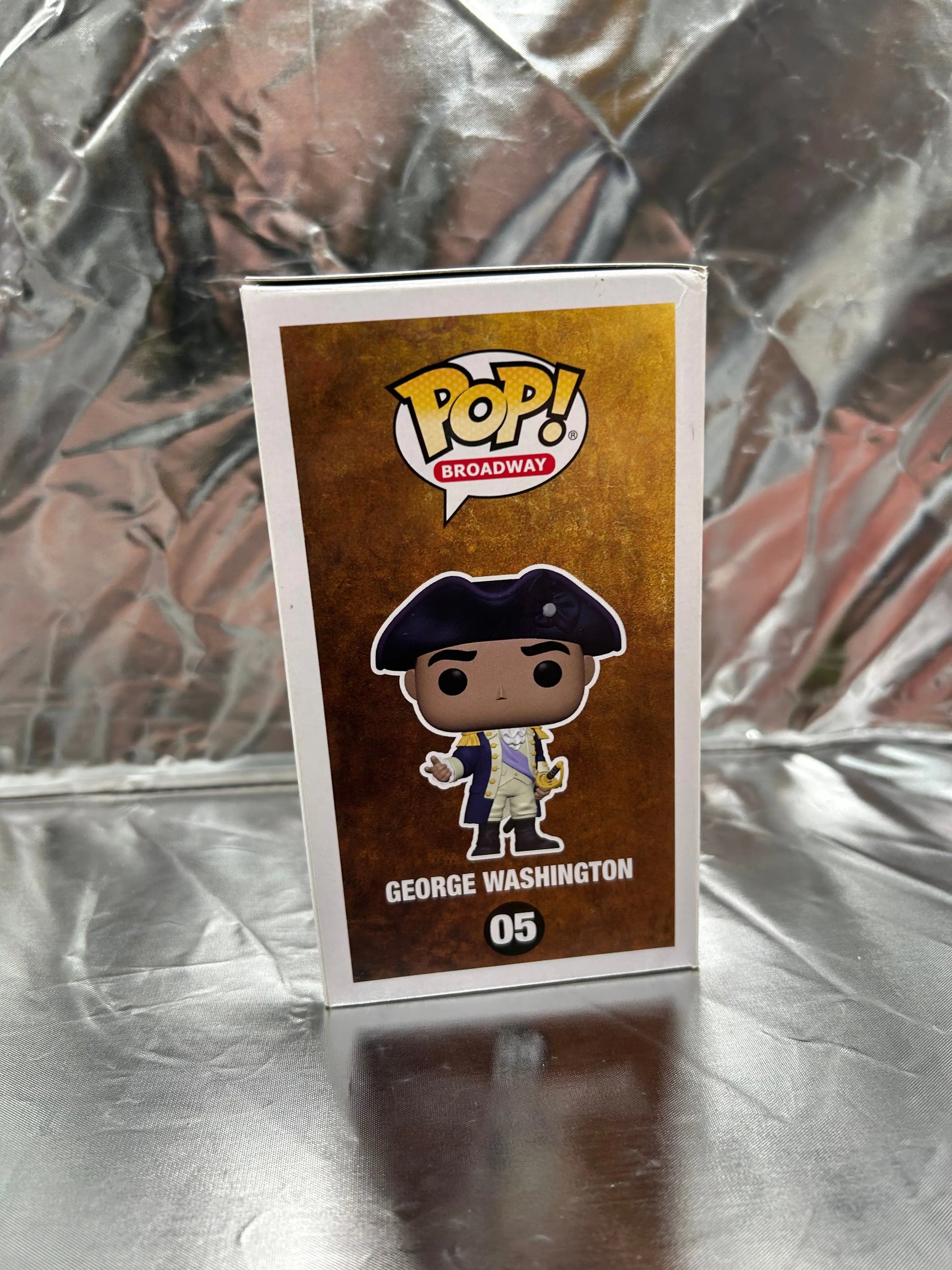 Funko POP Broadway - Hamilton- George Washington #05 FRENLY BRICKS - Open 7 Days