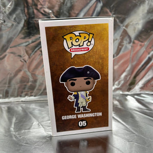 Funko POP Broadway - Hamilton- George Washington #05 FRENLY BRICKS - Open 7 Days