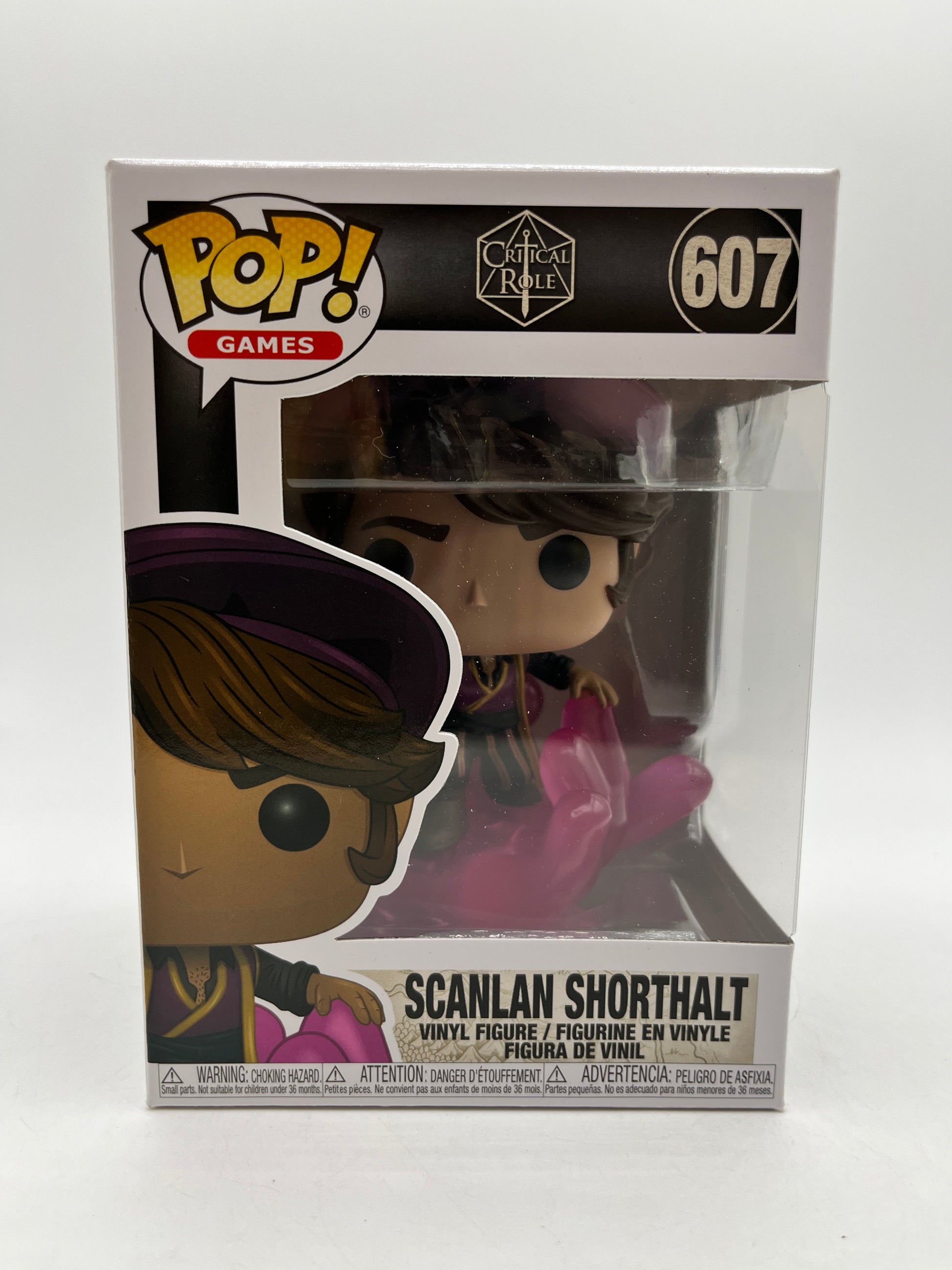 Funko POP! Games Critical Role Scanlan Shorthalt #607 - Vinyl Collectable FRENLY BRICKS - Open 7 Days