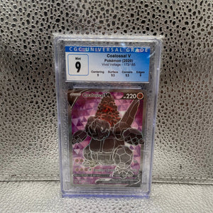 Coalossal V Vivid Voltage 173/185 Pokemon 2020 CGC 9 FRENLY BRICKS - Open 7 Days