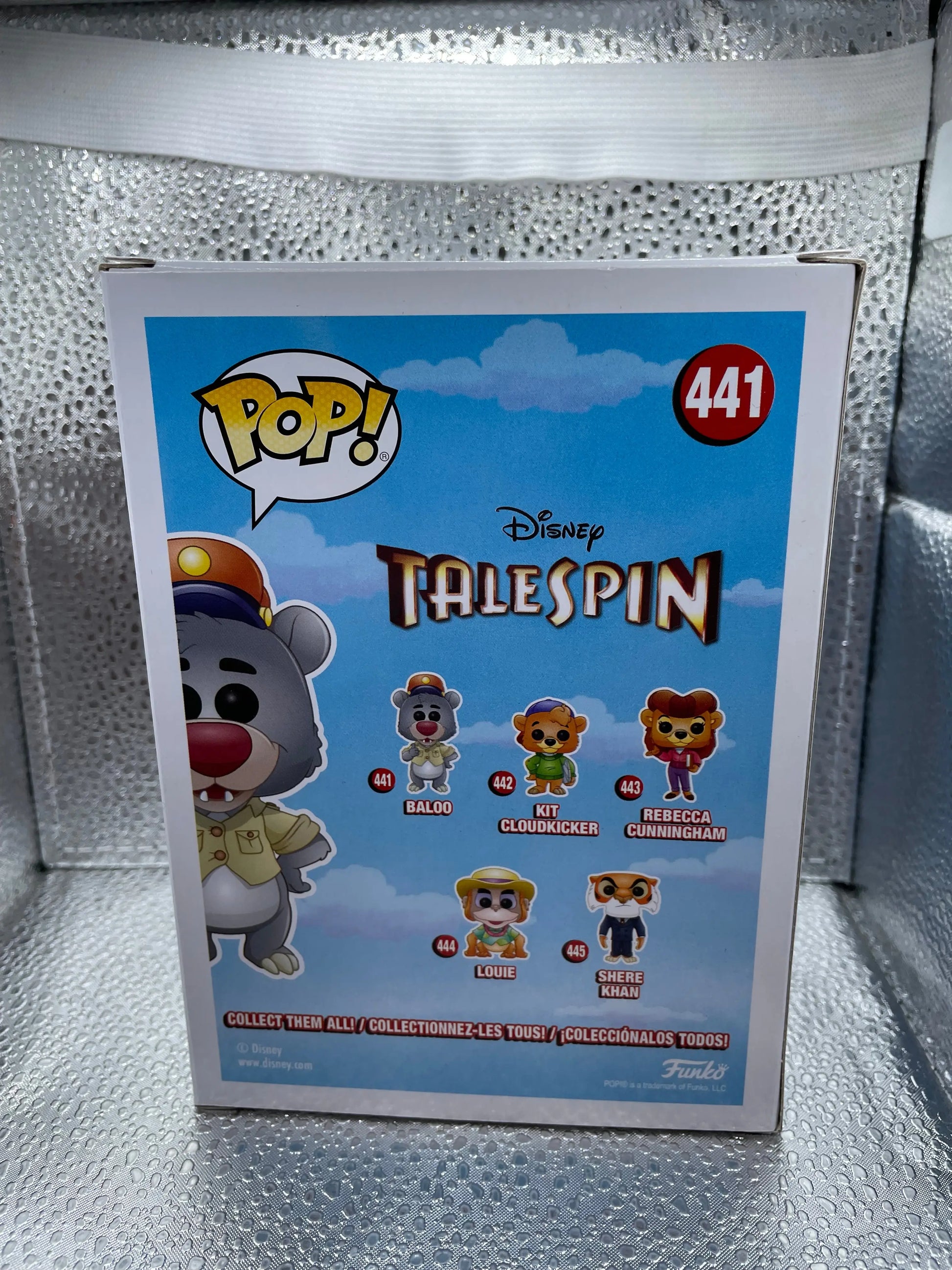 Funko Pop Baloo Flocked # 441 Talespin Disney Vinyl Figure Brand New FRENLY BRICKS - Open 7 Days