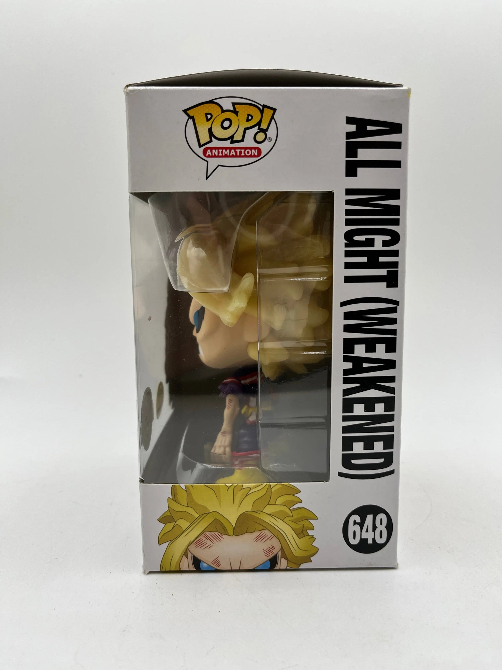 Funko POP! Animation My Hero Academia All Might (Weakened) #648 - Vinyl Collectable FRENLY BRICKS - Open 7 Days