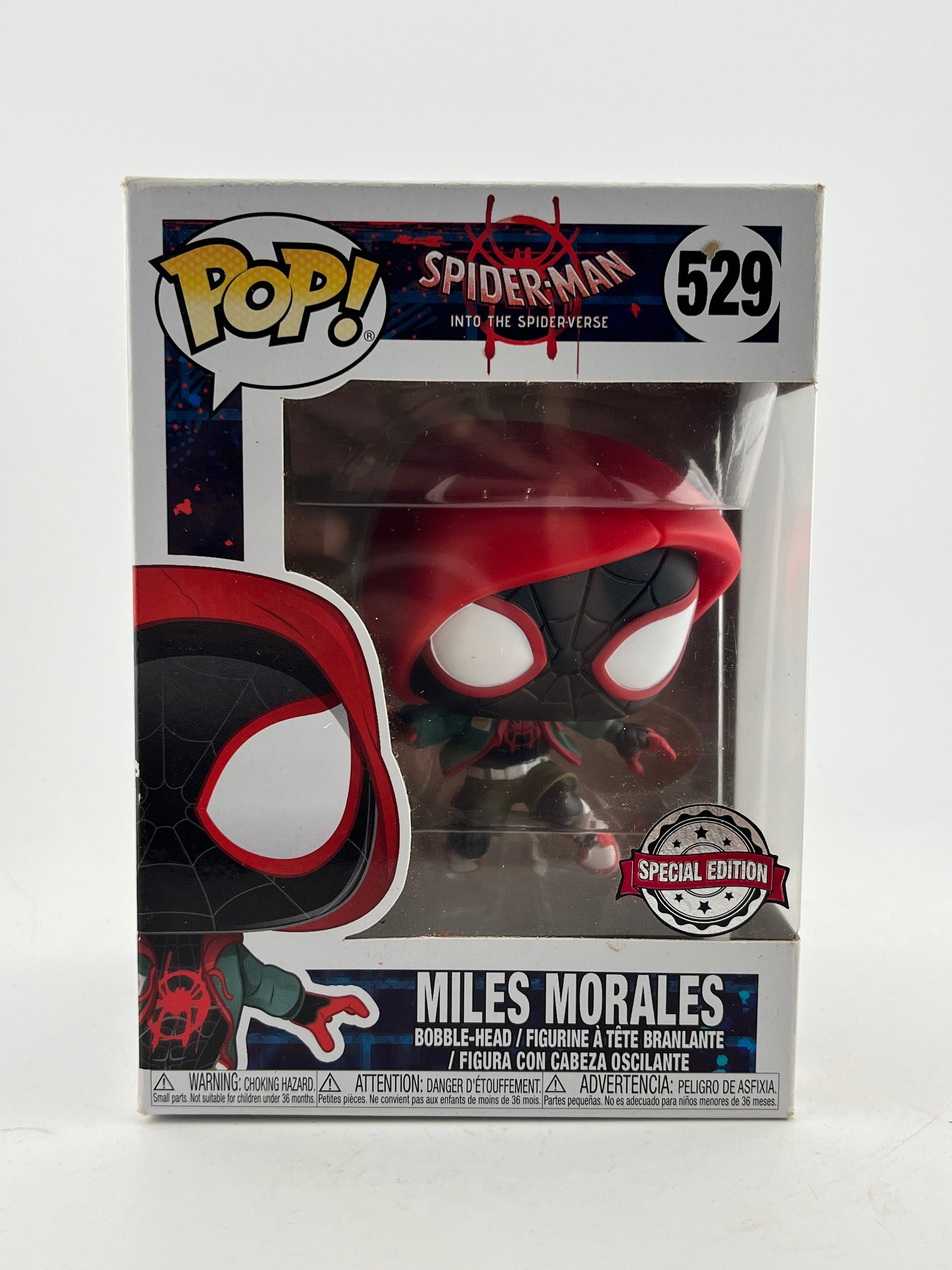 Funko POP! Spider-Man Into The Spider verse - Miles Morales #529 - Vinyl Collectable FRENLY BRICKS - Open 7 Days