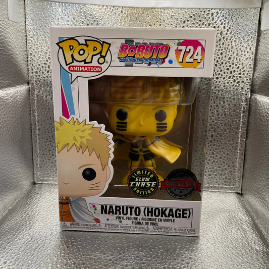 Boruto #724 Naruto Hokage Funko Pop! Vinyl Anime Glow Chase FRENLY BRICKS - Open 7 Days