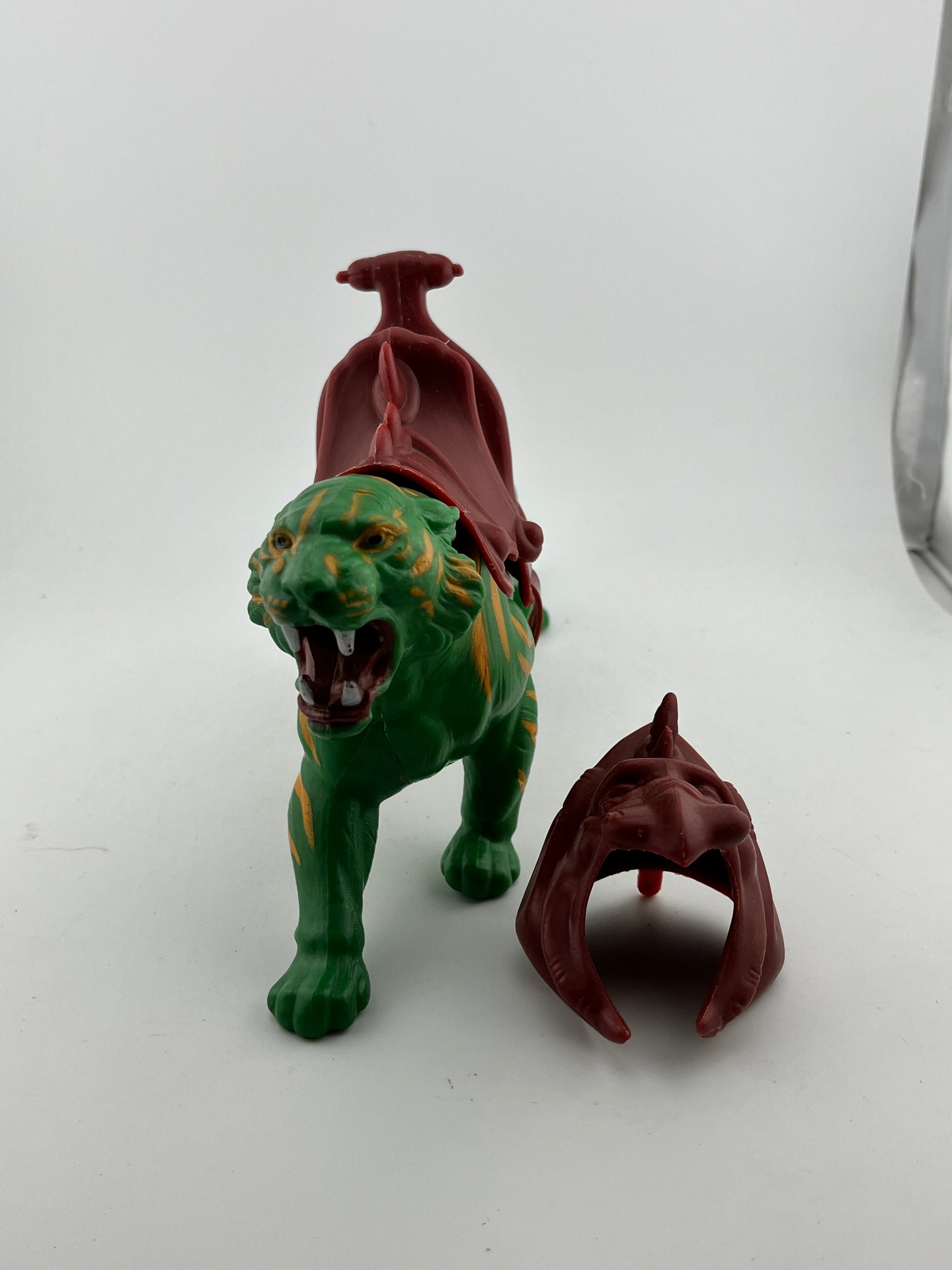 Vintage He-Man Battle Cat - Masters Of The Universe Mattel - 1982 FRENLY BRICKS - Open 7 Days