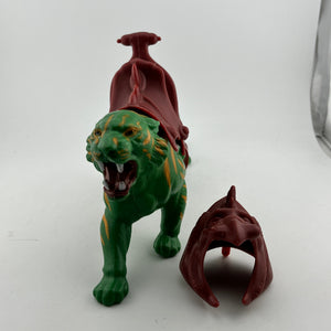 Vintage He-Man Battle Cat - Masters Of The Universe Mattel - 1982 FRENLY BRICKS - Open 7 Days