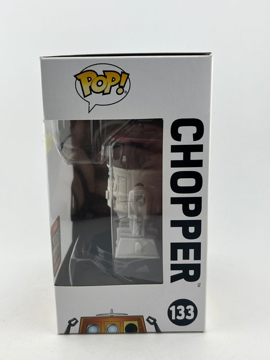 Funko POP! Star Wars Rebels - Chopper #133 - 2017 Convention Exclusive FRENLY BRICKS - Open 7 Days