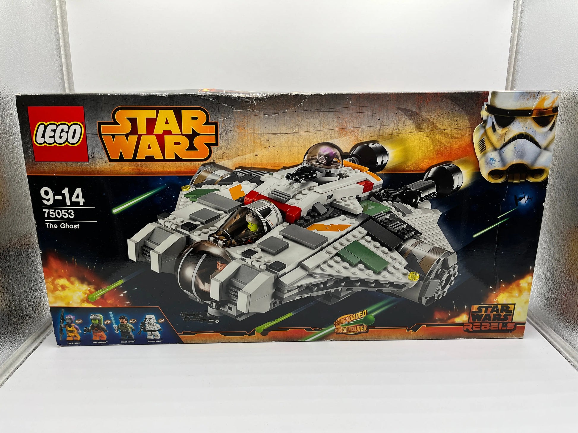 Lego Star Wars Rebels 75053 The Ghost - Not Sealed + 75048 The Phantom - Sealed Black Hair Kanan Jarrus FRENLY BRICKS - Open 7 Days
