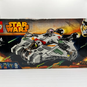 Lego Star Wars Rebels 75053 The Ghost - Not Sealed + 75048 The Phantom - Sealed Black Hair Kanan Jarrus FRENLY BRICKS - Open 7 Days