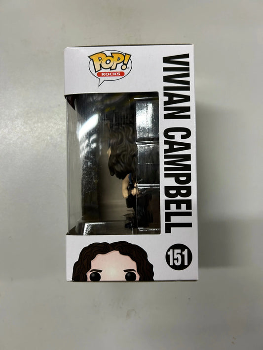 Pop Vinyl Rocks #151 Vivian Campbell FRENLY BRICKS - Open 7 Days