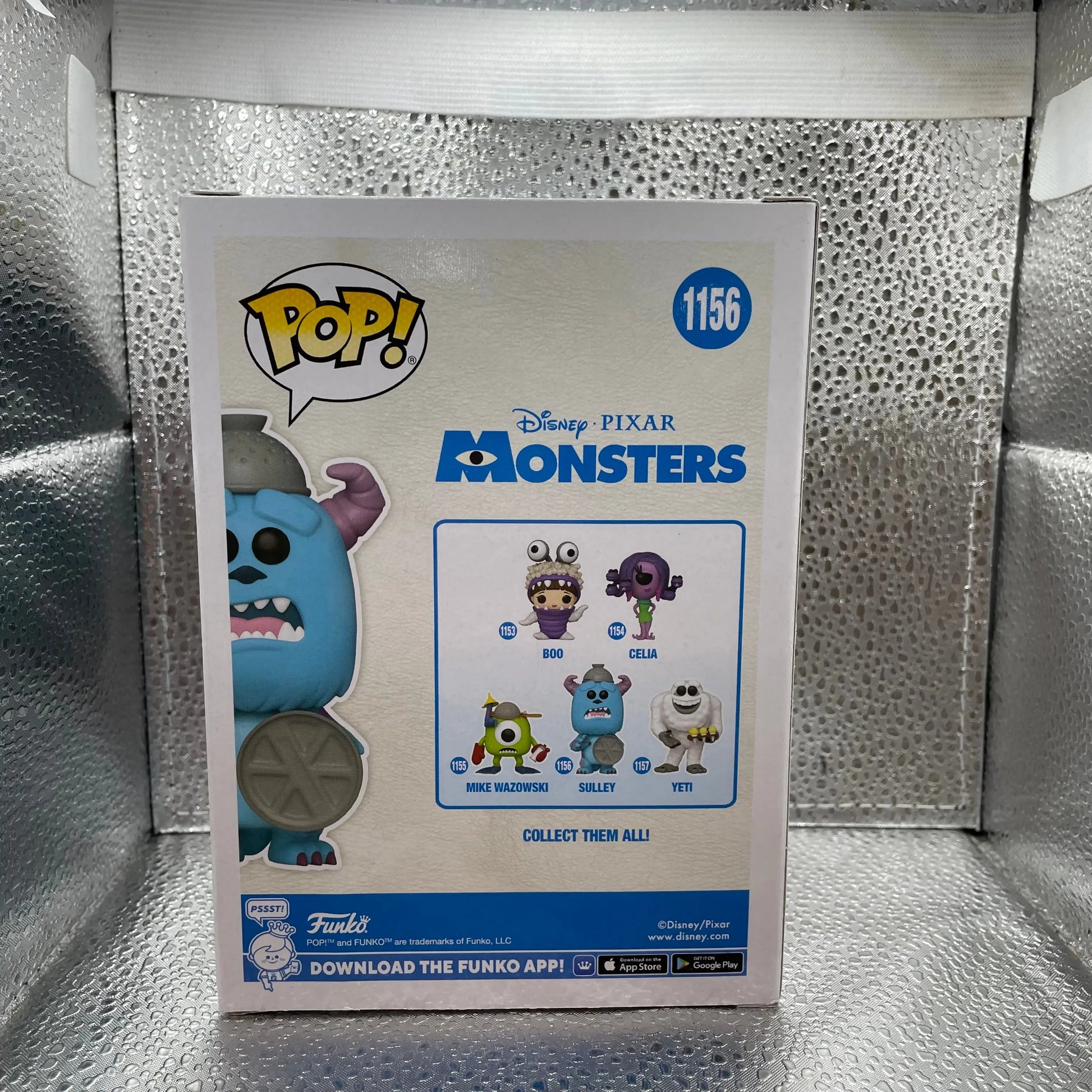 Monsters Inc. - Sulley with Lid 20th Anniversary Pop! Vinyl Figure #1156 FRENLY BRICKS - Open 7 Days