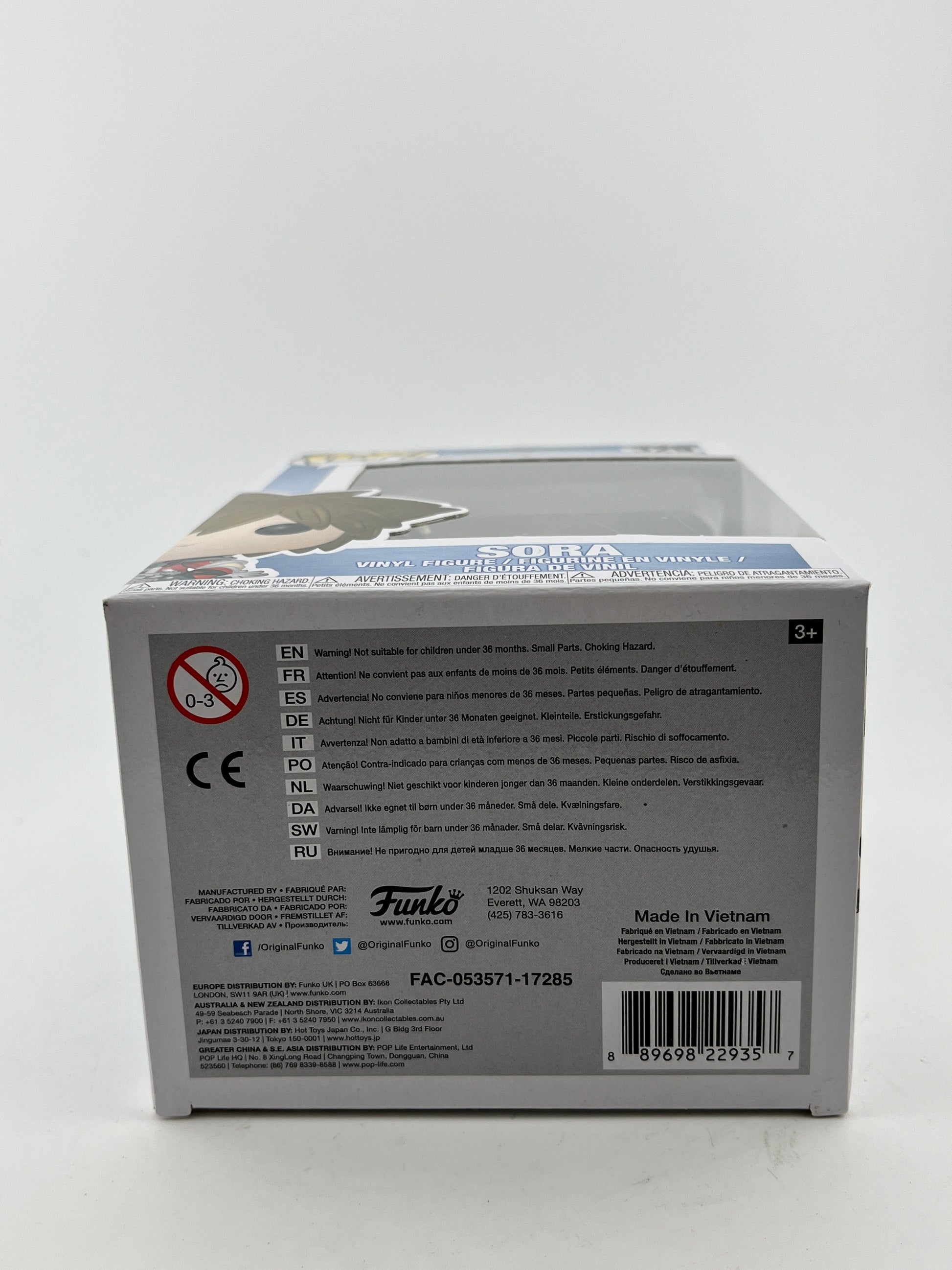 Funko POP! Disney Kingdom Hearts - Sora #329 - Vinyl Collectable FRENLY BRICKS - Open 7 Days