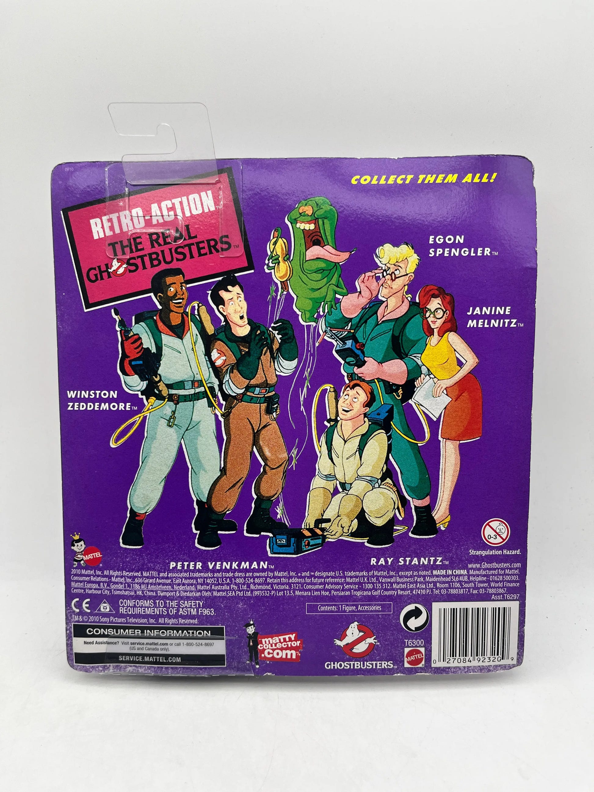 Retro- Action The Real Ghostbusters - Ray Stantz - Mattel - Sealed FRENLY BRICKS - Open 7 Days image 2