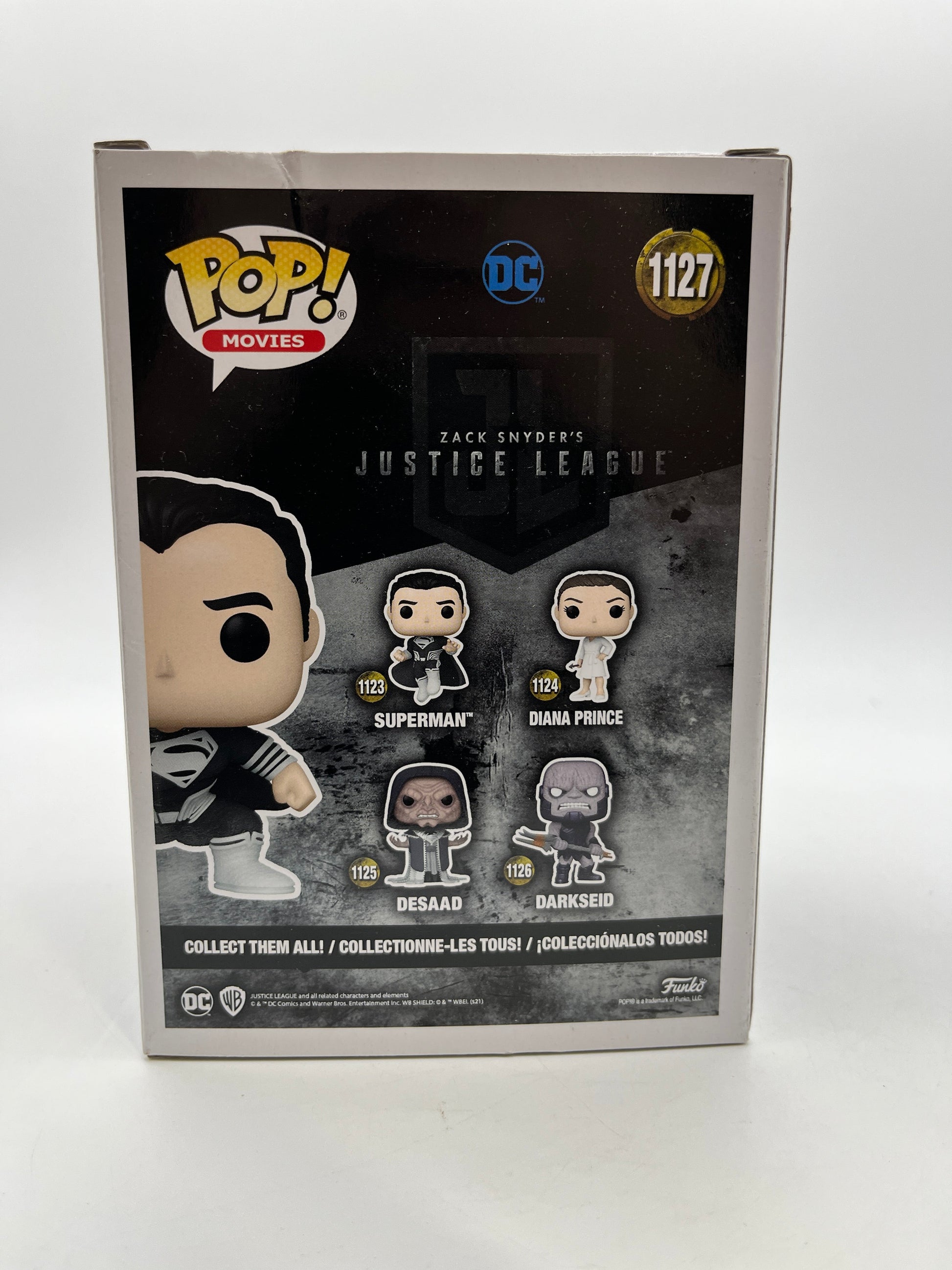 Funko POP! Movies ZS Justice League Superman #1127 - Special Edition FRENLY BRICKS - Open 7 Days