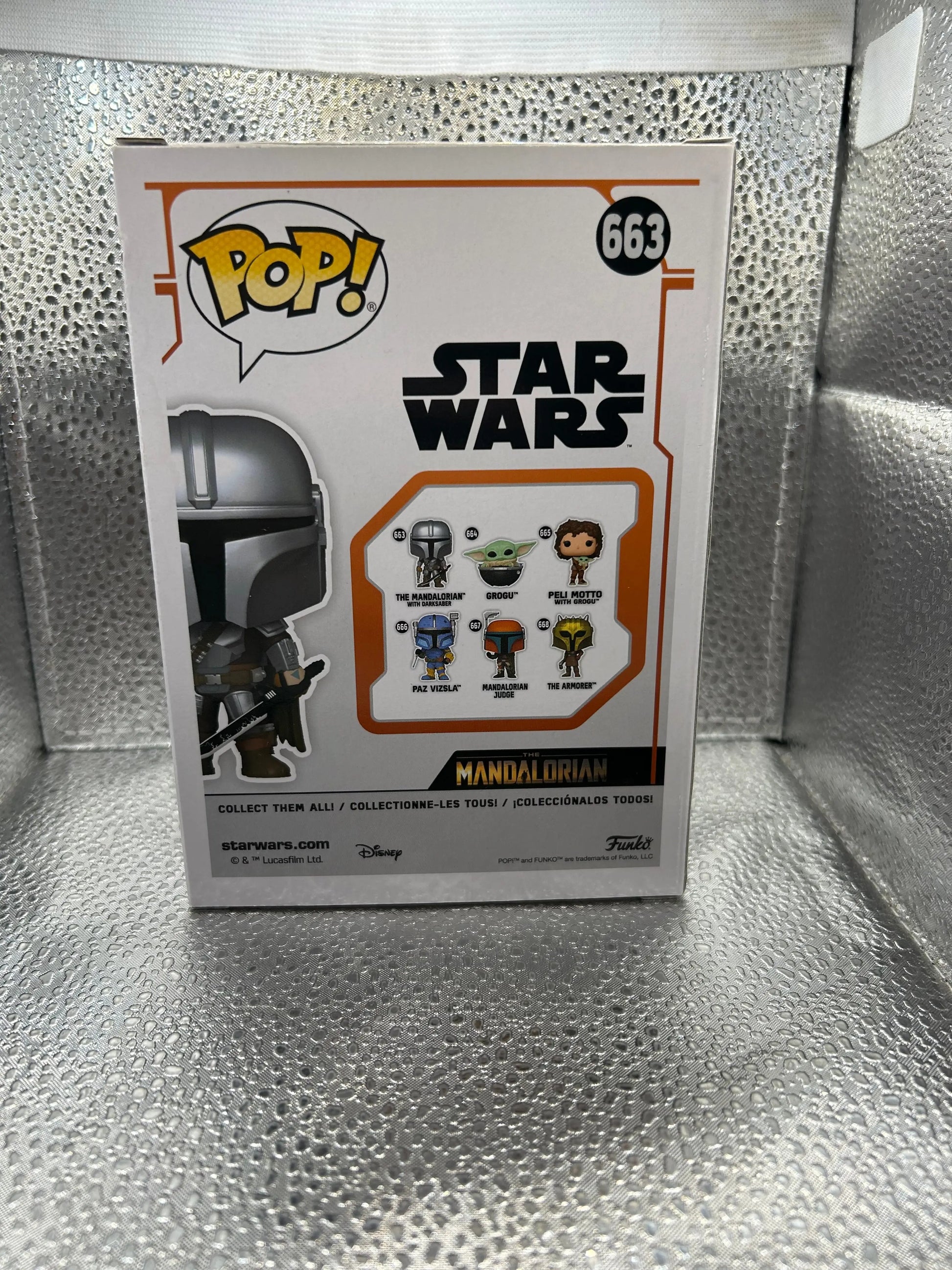 Funko Pop Vinyl Star Wars #663 The Mandalorian FRENLY BRICKS - Open 7 Days